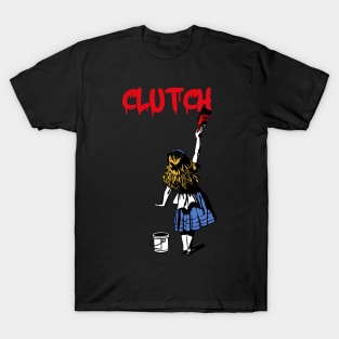 clutch and red girl T-Shirt